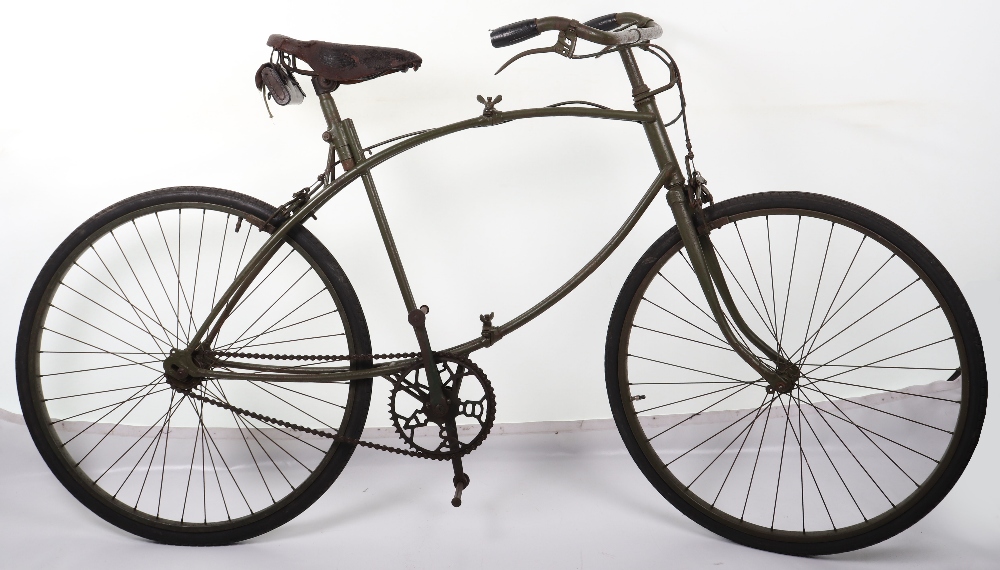 Extremely Rare 1st Model Twin Tube Airborne Forces Folding Bicycle - Image 2 of 21