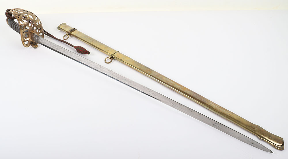 Rare Victorian 1857 Pattern Engineers Officers Sword of the Hampshire Submarine Miners - Image 14 of 14