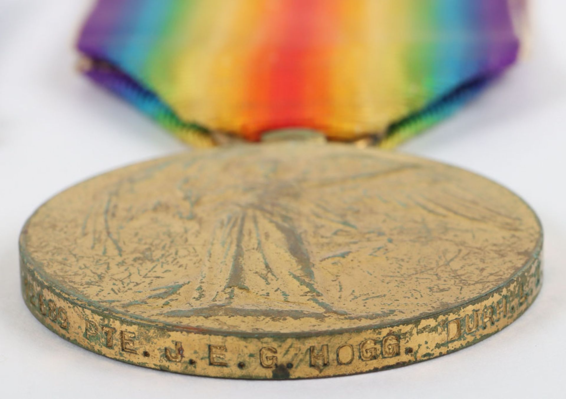 WW1 1914-15 Star Medal Trio to the 11th Battalion Durham Light Infantry - Bild 5 aus 8