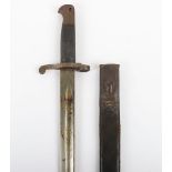 British M-1887 Martini Henry Sword Bayonet