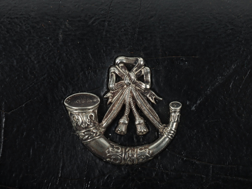 Post 1902 1st Cadet Battalion Kings Royal Rifle Corps Cross Belt and Pouch - Image 3 of 10