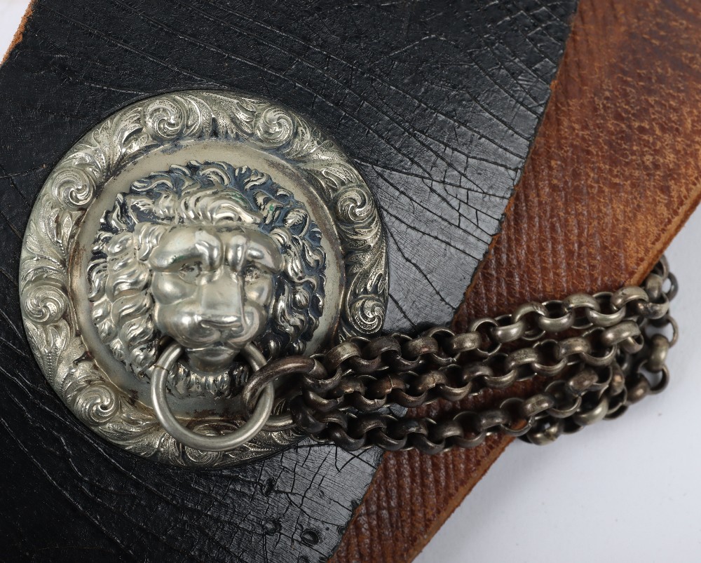 Post 1902 1st Cadet Battalion Kings Royal Rifle Corps Cross Belt and Pouch - Image 7 of 10