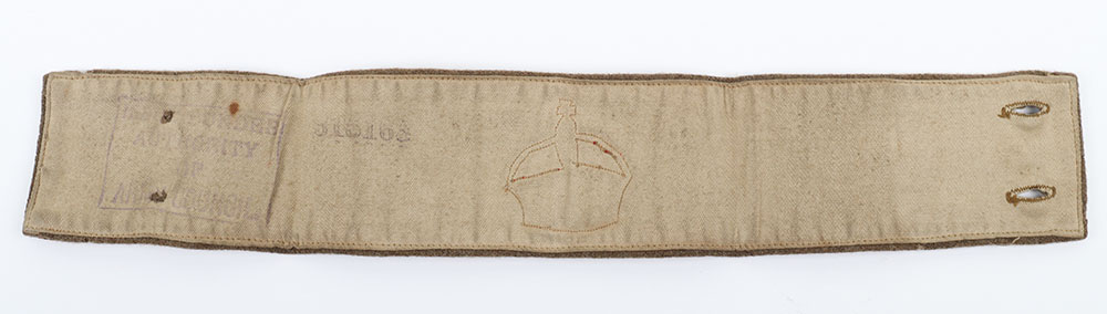 WW1 British Derby Scheme Armband - Image 4 of 6