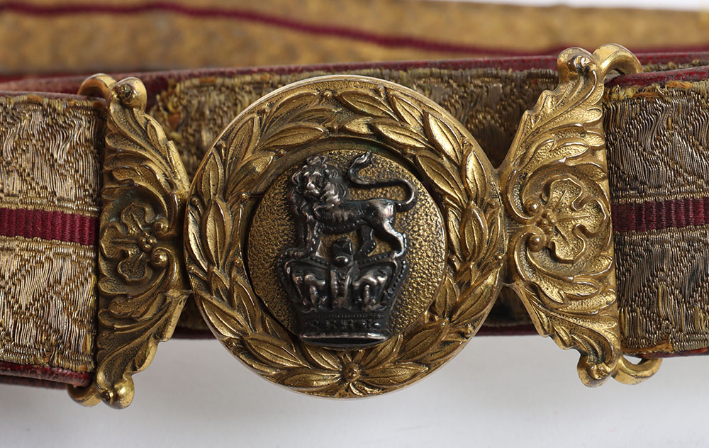 Victorian Military Sword Belts - Image 2 of 3