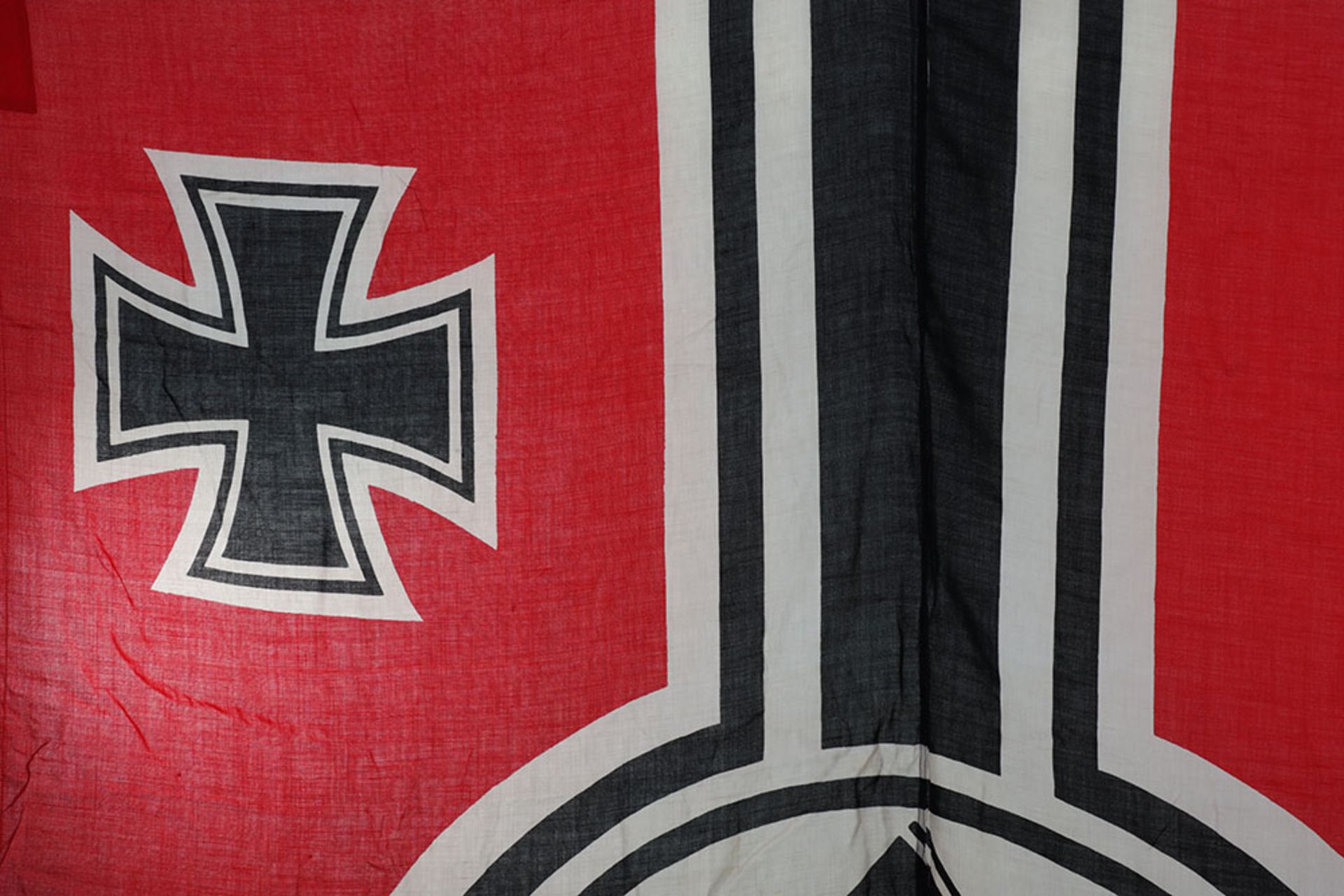 Large WW2 German Battle Flag (Reichskriegsflagge) - Image 8 of 11