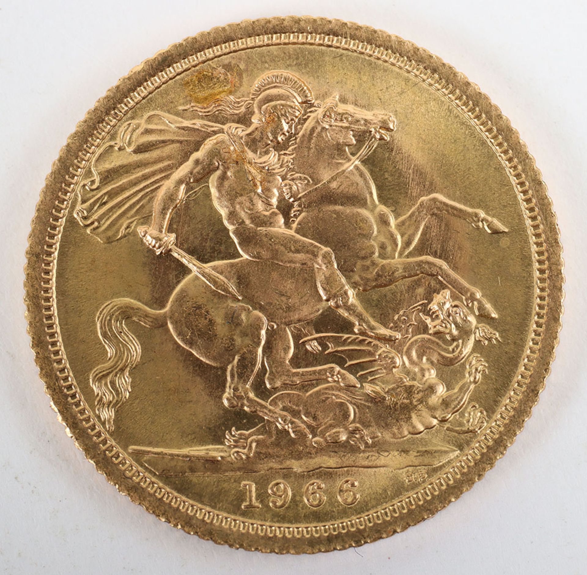 Elizabeth II (1952-2022), Sovereign, 1966 - Image 2 of 2