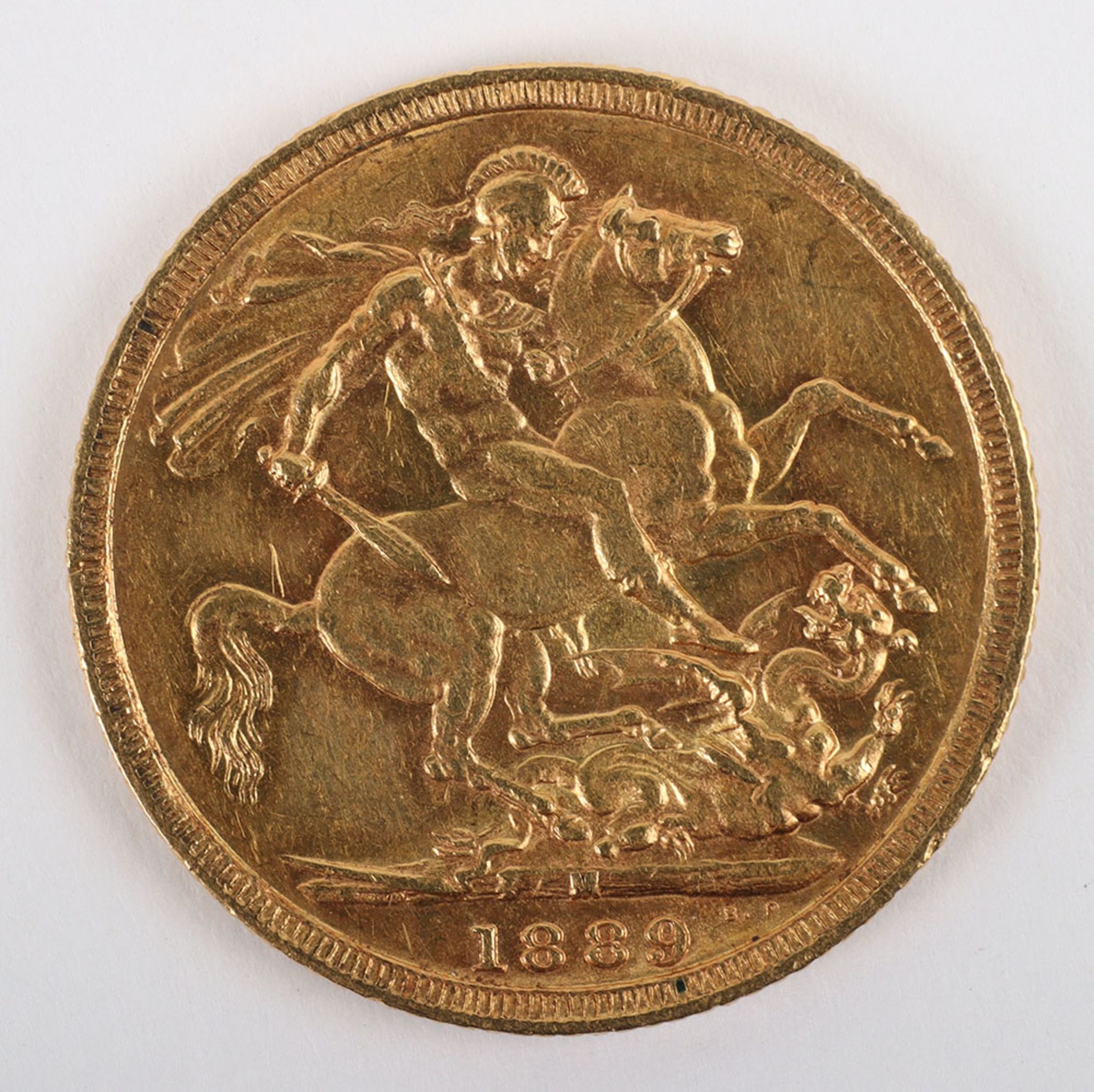 Victoria (1837-1901) Sovereign, 1889 - Image 2 of 2