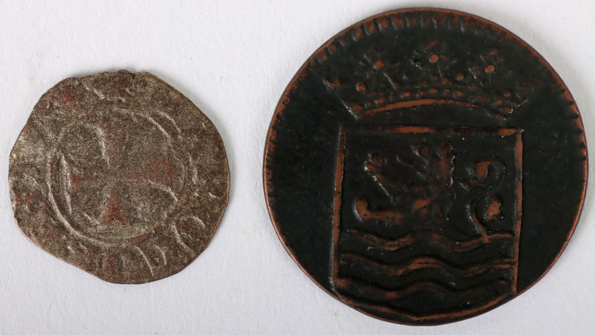 1748 Dutch East Indies VOC coin