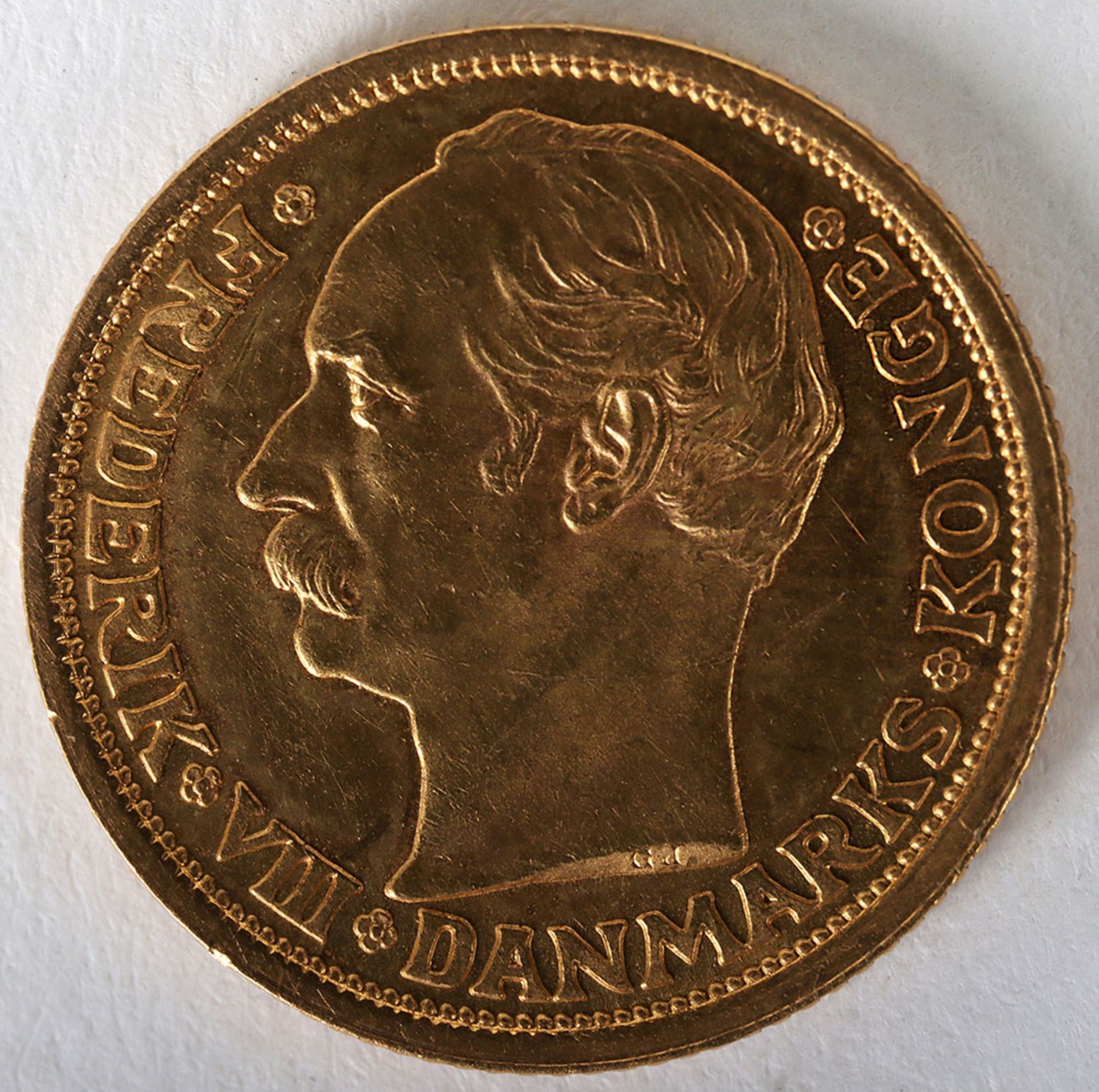 Denmark, Frederick VIII, 10 Kroner, 1909 - Image 2 of 2