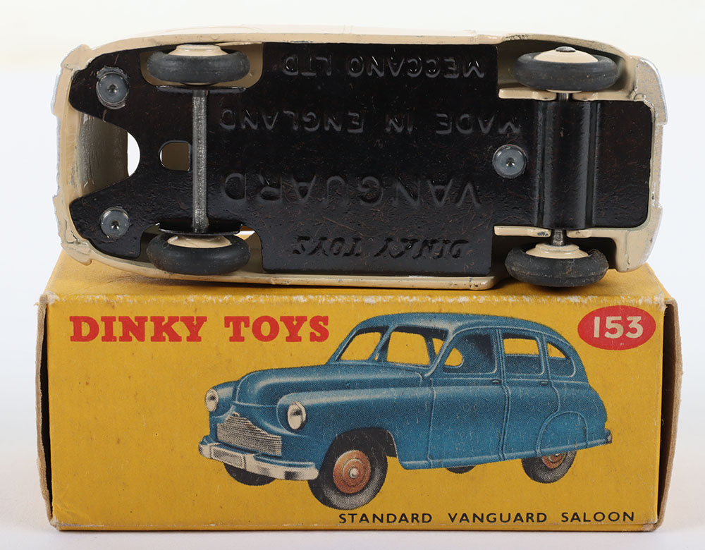 Dinky Toys 153 Standard Vanguard Saloon, cream body - Image 3 of 3