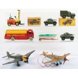 Small quantity of Dinky Toys
