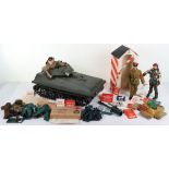 Quantity of Vintage Action Man items