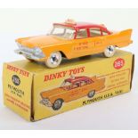Dinky Toys 265 Plymouth U.S.A. Taxi