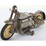 Tinplate Harley Davidson Motorbike,