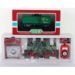 LGB boxed G scale 55100 Diesel Shunter and BP tank wagon