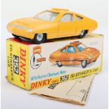 Dinky Toys 352 ED. Straker’s Car, from Gerry Andersons UFO Tv programme