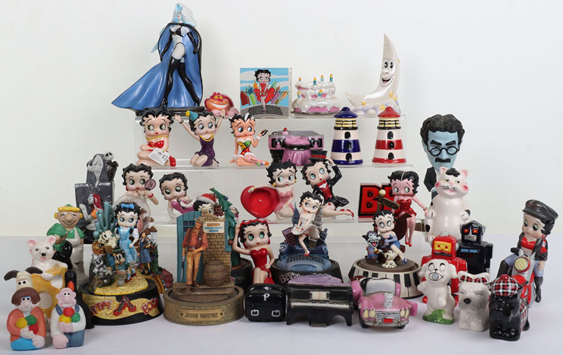 A Quantity of Betty Boop Figures