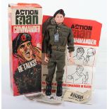 Rare 1st Version Vintage Palitoy Boxed Action Man Talking Commander
