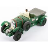 Scalextric C/64 Vintage Car Racing 4 ½ Litre Super Charged Bentley (1929)