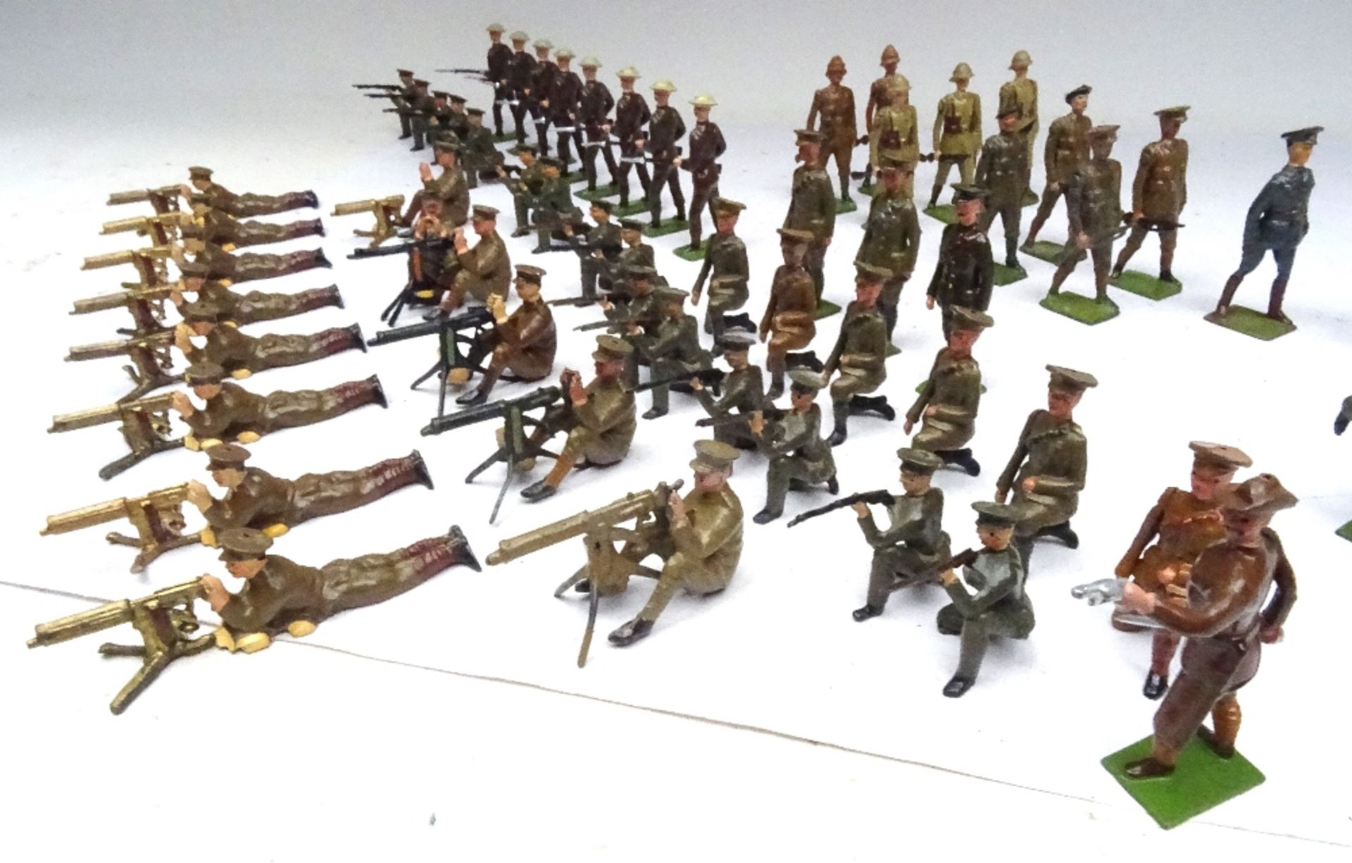 Britains World War I, mostly repainted Artillerymen - Bild 8 aus 9