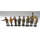 David Hawkins Collection Elastolin 70mm scale Personality figures