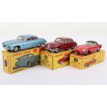 Three Dinky Toys Jaguar Models,