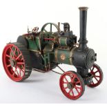 A William Allchin Live Steam Traction Engine Scale Model