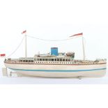 GFN Fleischmann tinplate clockwork Ocean Liner