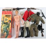 A Small Quantity of Vintage Action Man items
