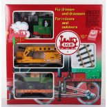 LGB boxed G scale 78402 Work Train Starter set