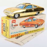 Dinky Toys 352 ED. Straker’s Car, from UFO Tv programme, gold plated
