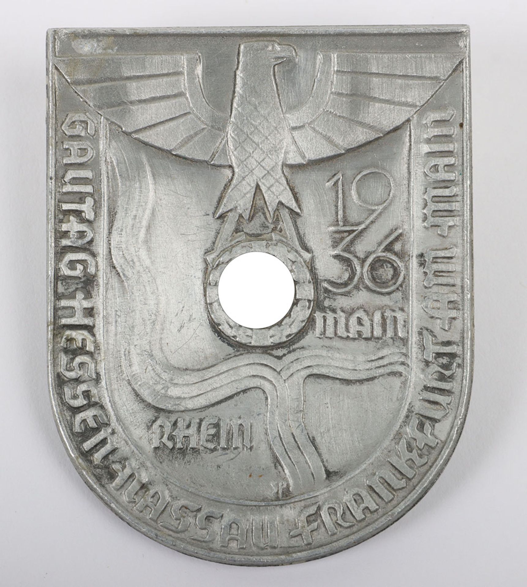 Third Reich Gautag Hessen-Nassau Frankfurt am Main Day Badge