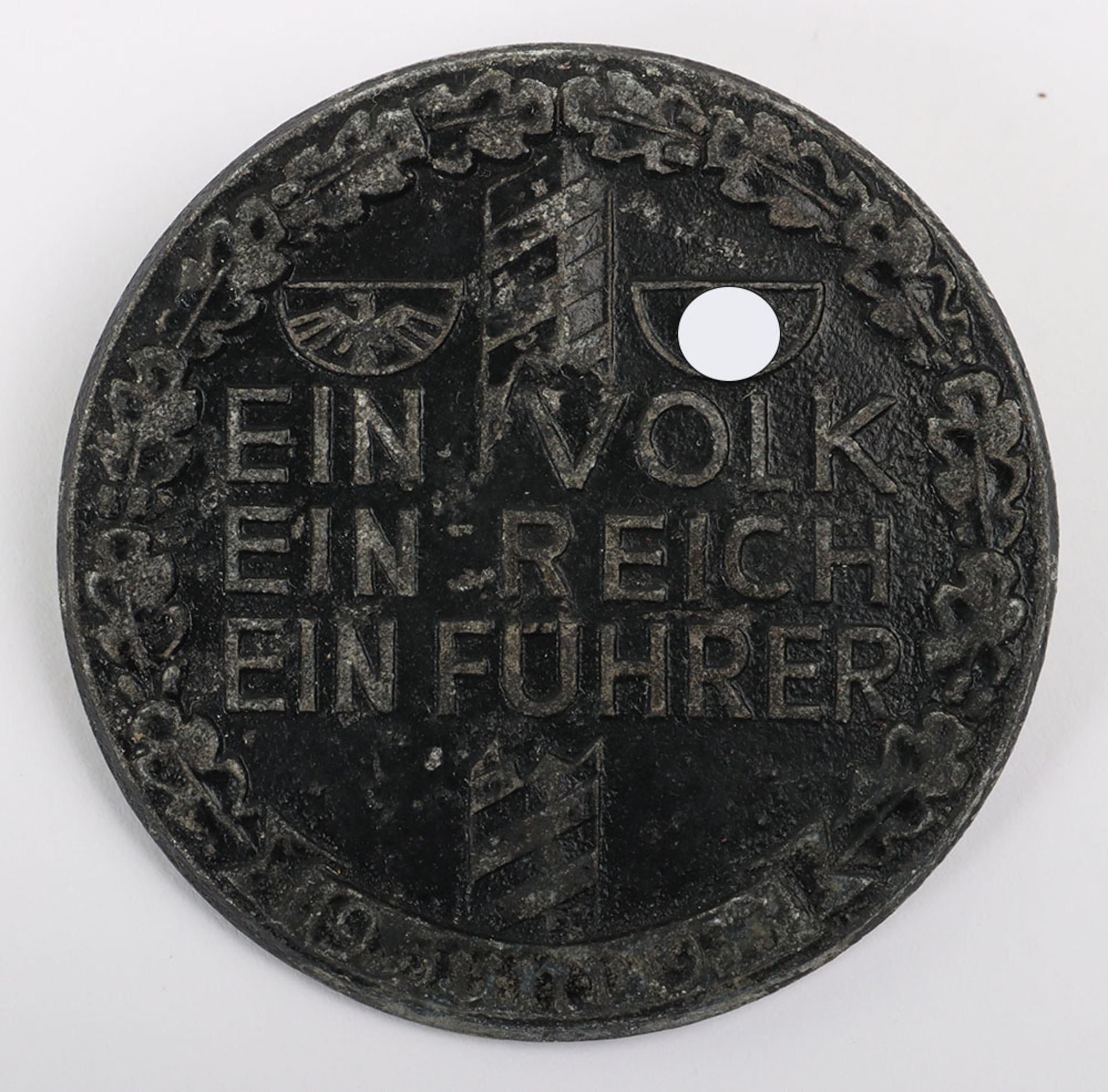 Third Reich ‘Ein Volk – Ein Reich – Ein Führer‘ Day Badge