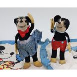 Deans Rag Book Mickey and Minnie Mouse, circa 1930,