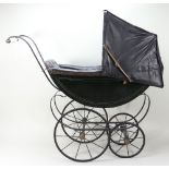 A Child’s Victorian Dolls pram,