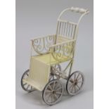 A rare Marklin tinplate stroller, German circa 1905,