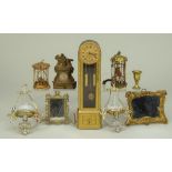 Gilt metal Dolls House accessories, 1880s/90s,