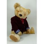 A large Chad Valley golden mohair Teddy bear, 1950s,