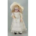 A charming Kammer & Reinhardt/S&H bisque head doll, German circa 1905,