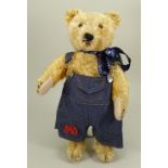 A golden mohair Steiff Original Teddy bear, 1950s,
