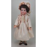 A Kammer & Reinhardt/S&H bisque head doll, German circa 1910,