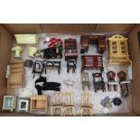 Collection of various Dolls House furniture accessories,