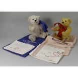 Two Steiff Limited Edition Teddy bears,