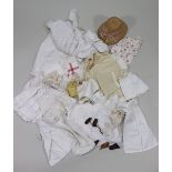 Collection of dolls clothes,