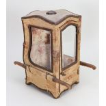 Rare Sedan Chair for French Fashion Doll, 1870s,