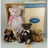 Three boxed Steiff Limited Edition Teddy bears,