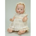 A.M 351 bisque head Dream baby doll, German circa 1915,