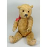 Golden mohair Chiltern Teddy bear, English 1930s,