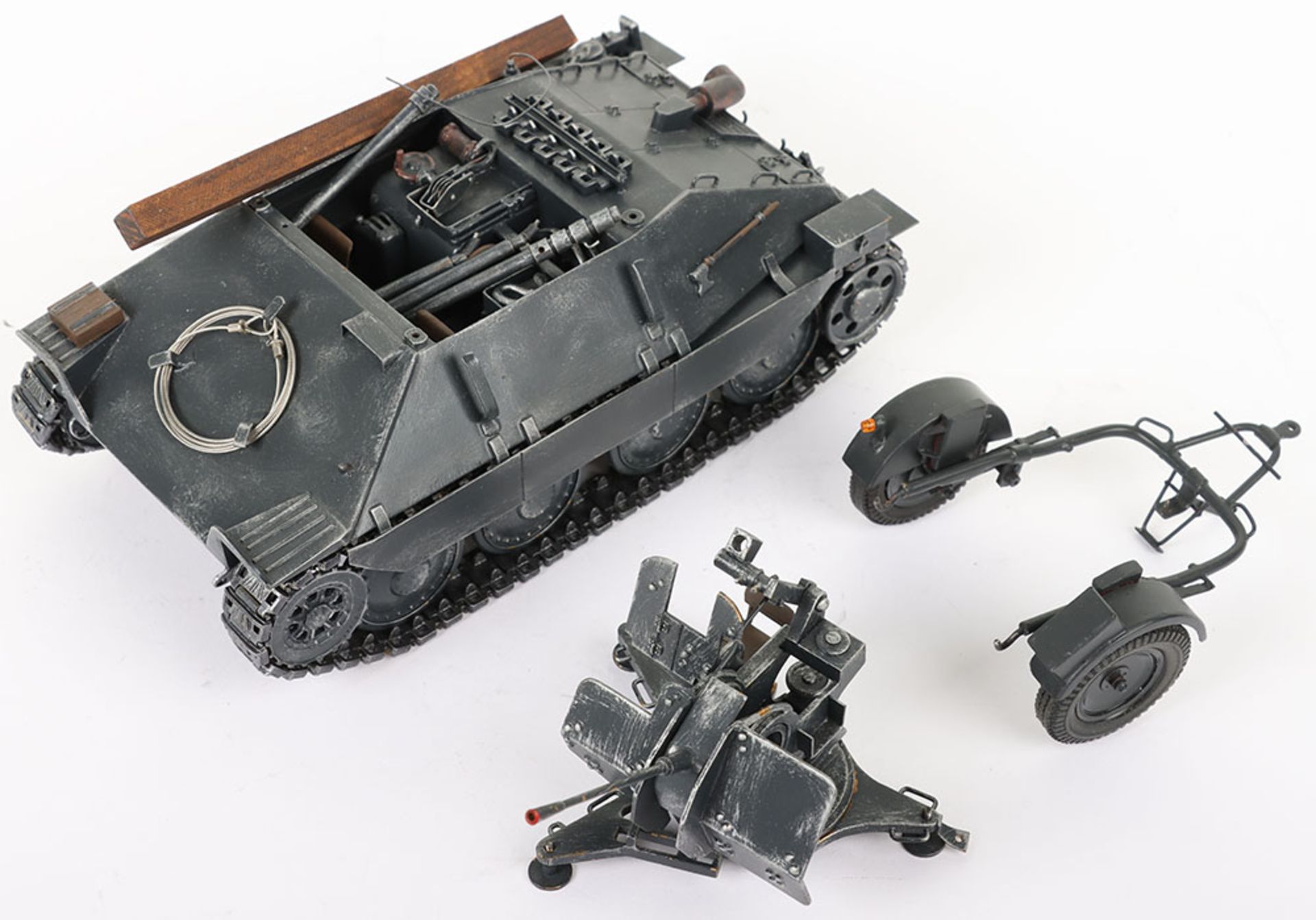 Modern Metal Model of a WW2 German Armoured Vehicle