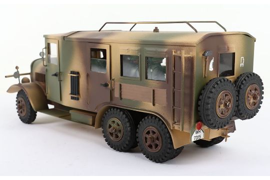 Modern WW2 German Horsch Type Heavy 10 Wheeled Command Vehicle - Bild 5 aus 7